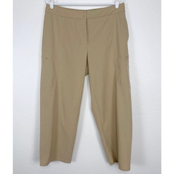 Lululemon Ventlight Cargo Mid Rise Crop 26" Inseam Pants in Trench Size 12 - Picture 2 of 11